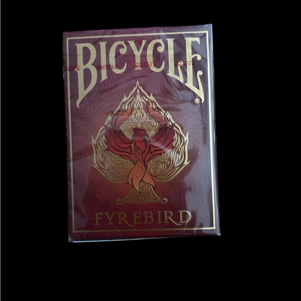 Bicycle  Marquis Playing Cards and Gold Foil Tuck Case Red Fire